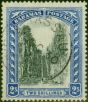 Old Postage Stamp Bahamas 1922 2s Black & Blue SG113 Fine Used