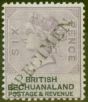 Old Postage Stamp from Bechuanaland 1888 6d Lilac & Black Specimen SG14s Fine & Fresh Mtd Mint