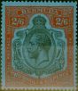 Valuable Postage Stamp Bermuda 1931 2s6d Black & Scarlet-Vermilion Deep Blue SG89J V.F VLMM