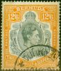 Collectible Postage Stamp Bermuda 1938 12s6d Deep Grey & Brownish Orange SG120 Fine Used