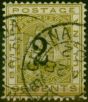 Collectible Postage Stamp British Guiana 1881 2 on 96c Olive-Bistre SG150 Fine Used