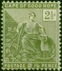 C.O.G.H 1892 2 1/2d Sage-Green SG56 Fine LMM  Queen Victoria (1840-1901) Old Stamps