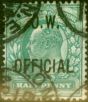 Collectible Postage Stamp from GB 1902 1/2d Blue-Green SG036 Fine Used