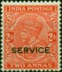 India 1935 2a Vermilion SG0127 Fine LMM 
