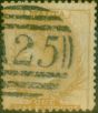 Collectible Postage Stamp from Malta 1863 1/2d Buff SG4 Good Used