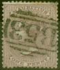 Rare Postage Stamp from Mauritius 1863 1d Brown SG57 Good Used
