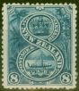 Rare Postage Stamp from New Zealand 1898 8d Indigo SG255 Fine Mtd Mint