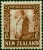 New Zealand 1936 1 1/2d Red-Brown SG579 Fine LMM . King George V (1910-1936) Mint Stamps
