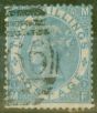 Collectible Postage Stamp from GB 1867 2s Milky Blue SG120b (F-M) Fine Used