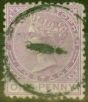 Valuable Postage Stamp from St Christopher 1871 1d Magenta SG2 Fine Used.