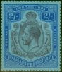 Collectible Postage Stamp Nyasaland 1926 2s Purple & Blue-Pale Blue SG109 Fine MM