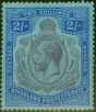 Collectible Postage Stamp from Nyasaland 1933 2s Purple & Blue-Grey Blue SG109g Fine Mtd Mint