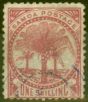 Collectible Postage Stamp from Samoa 1886 1s Rose SG25 P.12.5 Fine Used (1)