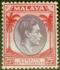 Valuable Postage Stamp from Straits Settlements 1937 25c Dull Purple & Scarlet SG286 Fine Lightly Mtd Mint