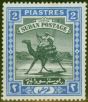 Old Postage Stamp from  Sudan 1898 2p Black & Blue SG15 Good Mtd Mint