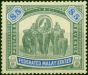 Fed of Malay States 1908 $5 Green & Blue SG50 V.F & Fresh LMM 