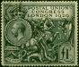 GB 1929 £1 Black UPU SG438 Fine Used . King George V (1910-1936) Used Stamps