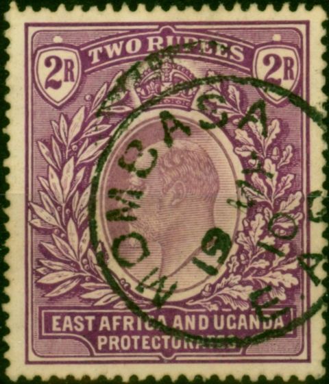 B.E.A KUT 1906 2R Dull & Bright Purple SG27 Fine Used (2). King Edward VII (1902-1910) Used Stamps