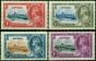 Antigua 1935 Jubilee Set of 4 SG91-94 Fine MM  King George V (1910-1936) Collectible Stamps