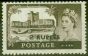 Collectible Postage Stamp from B.P.A in Eastern Arabia 1960 2R on 2s6d Black-Brown SG56b Type III Fine MNH