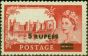 Old Postage Stamp from B.P.A in Eastern Arabia 1960 5R on 5s Rose-Red SG57b D.L.R Fine MNH (2)