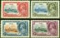 Rare Postage Stamp from Fiji 1935 Jubilee Set of 4 SG242-245 Fine Mtd Mint