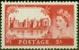 Rare Postage Stamp GB 1955 5s Rose-Carmine SG537 Fine LMM
