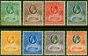 Valuable Postage Stamp from Gold Coast 1928 Set of 8 to 1s SG103-110 Fine Mtd Mint