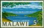 Valuable Postage Stamp Malawi 1965 5s Lake Malawi SG225a V.F VLMM