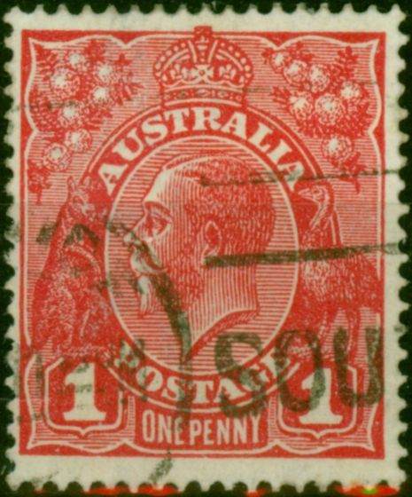 Australia 1918 1d Rose-Red SG53 Die III Fine Used . King George V (1910-1936) Used Stamps