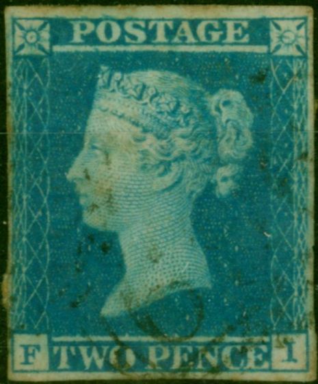 GB 1841 2d Pale Blue SG13 Good Used. Queen Victoria (1840-1901) Used Stamps