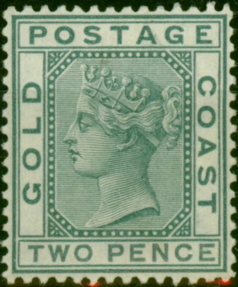 Valuable Postage Stamp Gold Coast 1884 2d Grey SG13 Fine & Fresh LMM