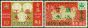 Collectible Postage Stamp Hong Kong 1967 Year of the Ram Set of 2 SG242-243 Fine LMM