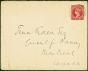 Collectible Postage Stamp Falkland Islands 1914 Pre-Paid Cover to Canada HEIJTZ SPEC E1