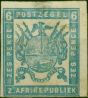 Valuable Postage Stamp Transvaal 1870 6d Pale Ultramarine SG2a Good MM