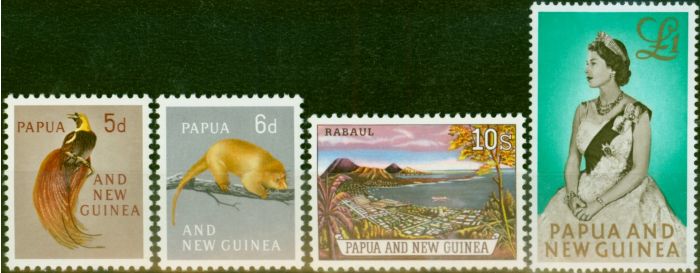 Collectible Postage Stamp Papua New Guinea 1963 Set of 4 SG42-45 V.F LMM