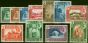 Old Postage Stamp from Aden Seiyun 1942 Set of 11 SG1-11 Fine MNH