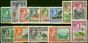 Old Postage Stamp British Solomon Islands 1939-42 Set of 13 SG60-72 Fine MM