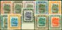 Rare Postage Stamp from Brunei 1907 Set of 10 SG24-33 Fine & Fresh Lightly Mtd Mint