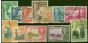 Gold Coast 1948 Set of 12 SG135-146 Fine Used King George VI (1936-1952) Old Stamps