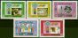 Rare Postage Stamp from Jordan 1983 Communications Set of 5 SG1391-1395 Very Fine MNH