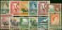 Collectible Postage Stamp KUT 1954-55 Set of 12 SG167-180 Fine & Fresh LMM