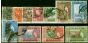Old Postage Stamp from Penang 1957 Set of 11 SG44-54 Fine Used