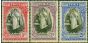 Rare Postage Stamp Tonga 1938 Set of 3 SG71-73 Fine MM