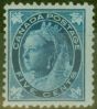 Rare Postage Stamp from Canada 1897 5c Dp Blue-Bluish SG146 Fine Mtd Mint
