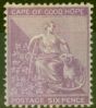Collectible Postage Stamp from Cape of Good Hope 1884 6d Brt Mauve SG52b Good Mtd Mint