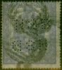 Valuable Postage Stamp Hong Kong 1874 $3 Dull Violet SGF2 Ave Used Perf-in