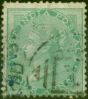 Collectible Postage Stamp from India 1865 4a Green SG64 Good Used