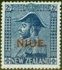 Collectible Postage Stamp from Niue 1927 2s Dp Blue SG48 V.F MNH