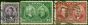 Old Postage Stamp Canada 1927 Set of 3 SG271-273 Fine Used